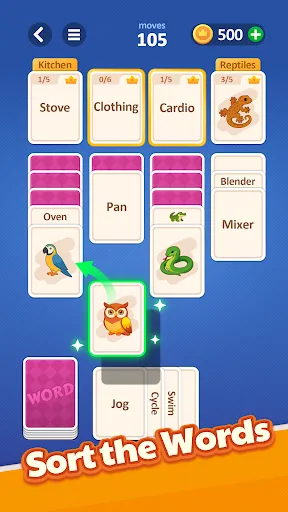 Word Sorta Solitaire | Permainan | XWorld Word Sorta Solitaire | Permainan | XWorld