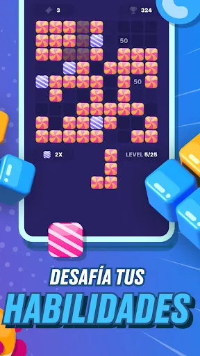 Tetro Tiles - Puzzle Blocks | juego | XWorld