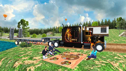 US truck transport Game 3d | Игры | XWorld