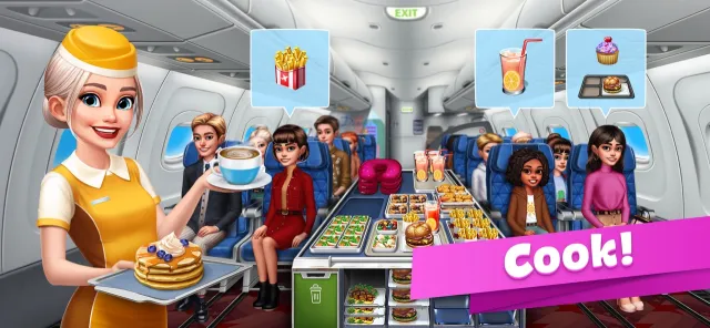 Airplane Chefs - Cooking Game | Permainan | XWorld