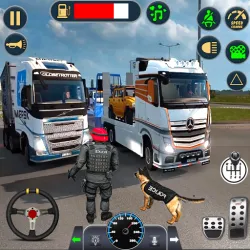 XWorld | euro truk mengangkut truk 3d