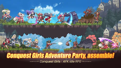 Conquest Girls: AFK Idle RPG | Jogos | XWorld