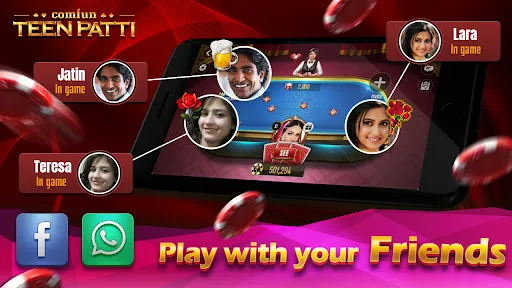 Teen Patti Comfun Card Online | 游戏 | XWorld