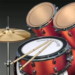 XWorld | Simple Drums Rock - กลองชุด