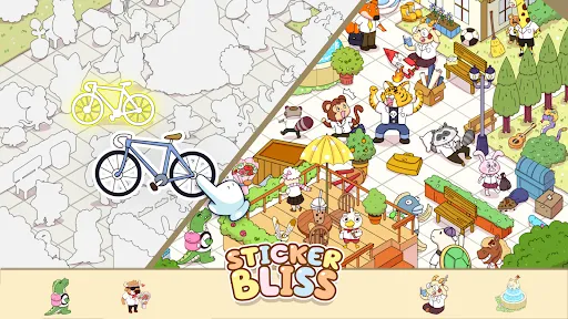 Sticker Bliss - Libro Colores | juego | XWorld