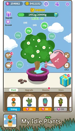 My Idle Plants | Games | XWorld