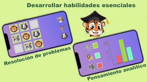 "Tiger eAcademy" para niños | juego | XWorld