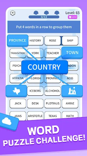 Association Sort: Word Match | Permainan | XWorld