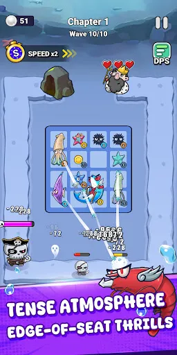 Defend Ocean Backpack Battle | Permainan | XWorld