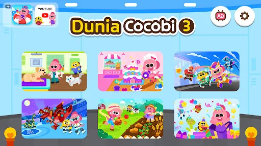 Dunia Cocobi 3 -Game Main Anak | Permainan | XWorld