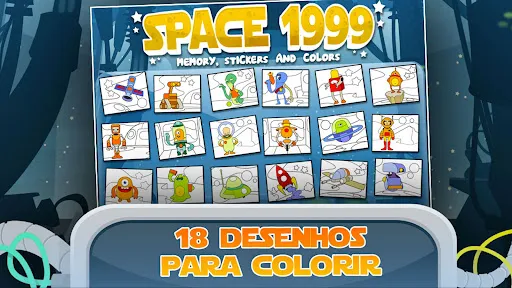 Space 1999 - Stickers e Cores | Jogos | XWorld