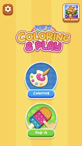 Glitter Pop It Coloring Game | เกม | XWorld