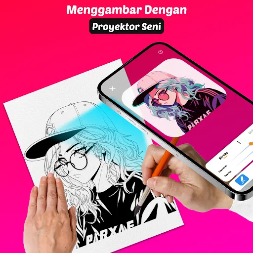 AR Sketsa Gambar Paint | Permainan | XWorld