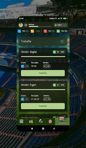 Boleiro Jogador de Futebol | Jogos | XWorld