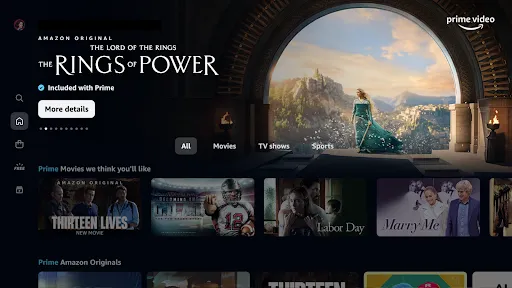 Prime Video - Android TV | juego | XWorld