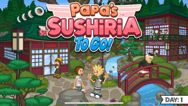 Papa's Sushiria To Go! | Games | XWorld