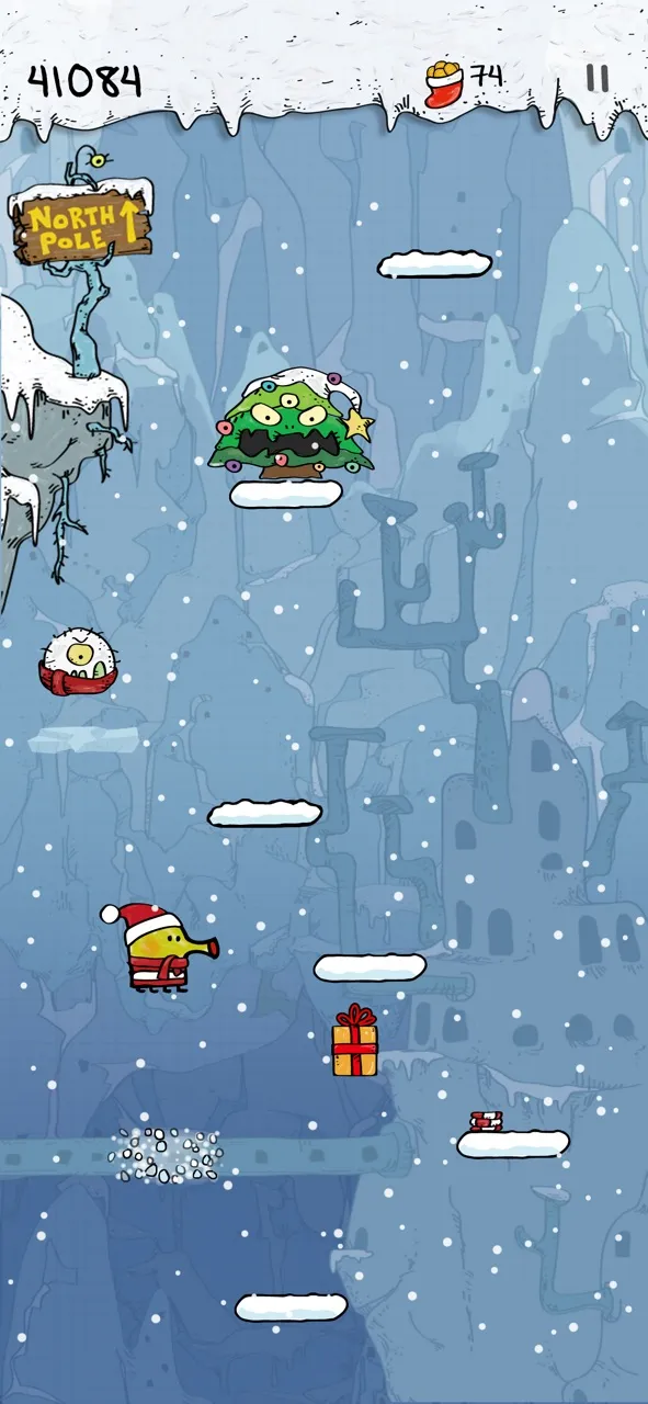 Doodle Jump Christmas PLUS | Игры | XWorld