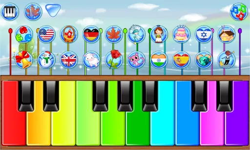 Đàn piano cho trẻ em-chơi Baby | Games | XWorld