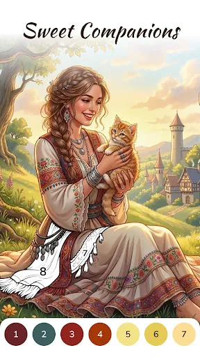 Dress Color: Paint by Number | 游戏 | XWorld