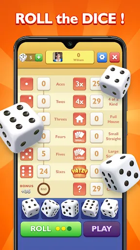 Yatzy - Classic Dice Game | 游戏 | XWorld
