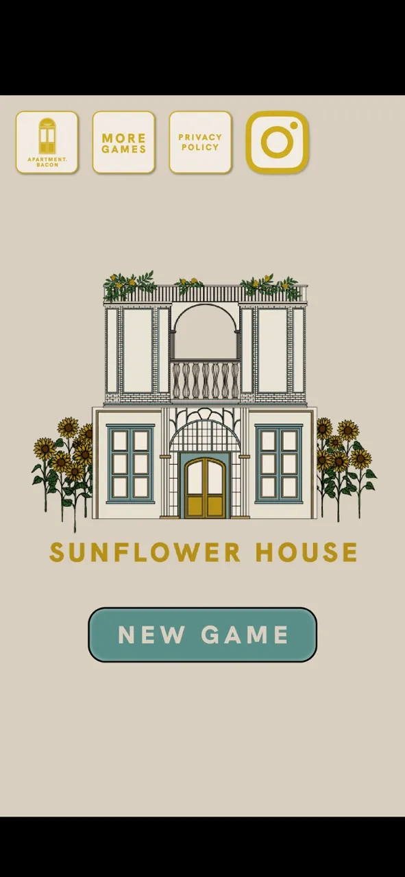 SUNFLOWER HOUSE : ROOM ESCAPE | 游戏 | XWorld