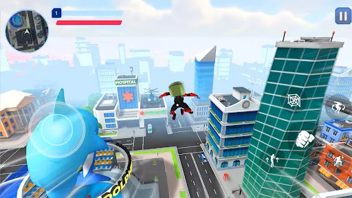 Super Hero Fight: Flying Game | Games | XWorld