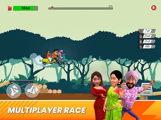 Bhide Scooter Race| TMKOC Game | Games | XWorld