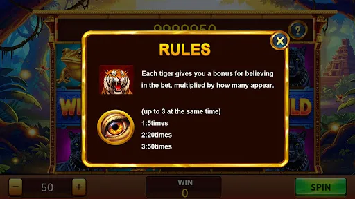 Jungle Tiger Wild | Permainan | XWorld