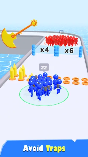 Crowd Rush 3D | juego | XWorld