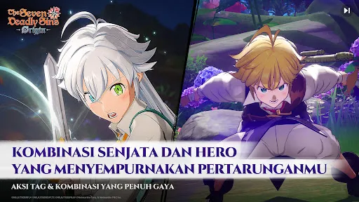 The Seven Deadly Sins: Origin | Permainan | XWorld