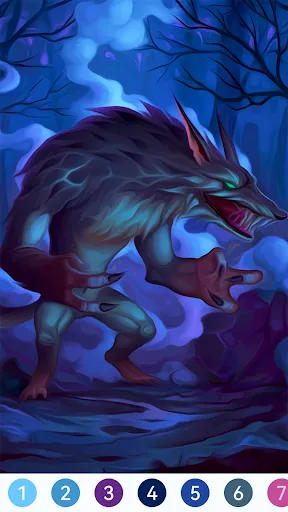 Werewolf Paint by Number | Jogos | XWorld Werewolf Paint by Number | Jogos | XWorld