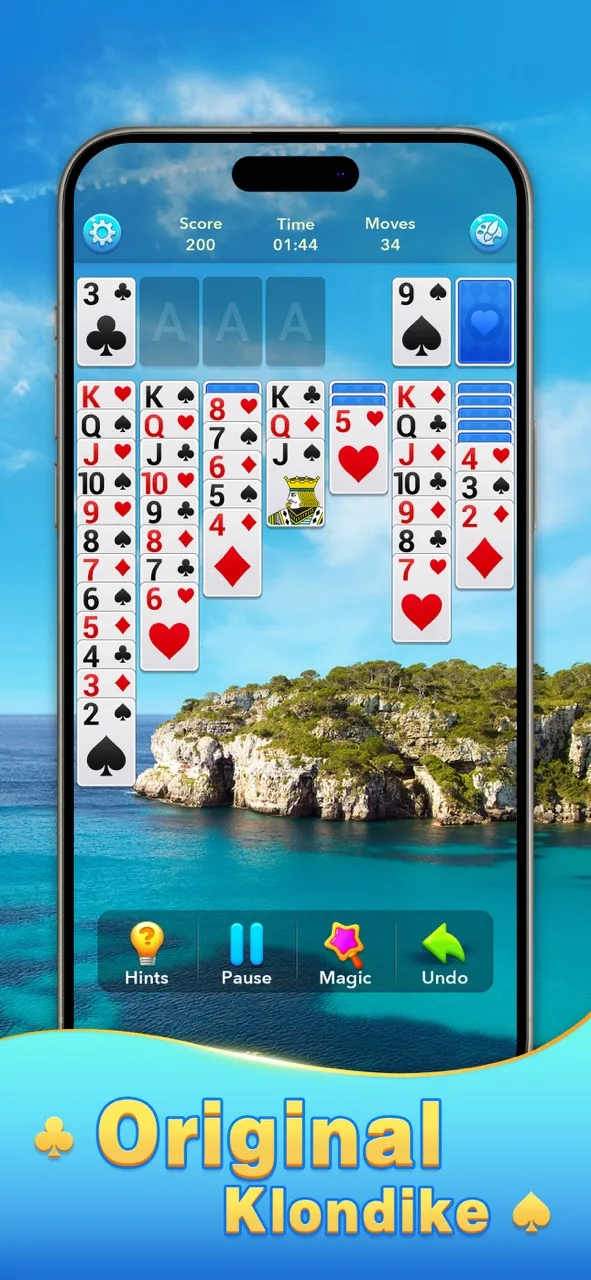 Solitaire Klondike! | Games | XWorld