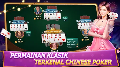 Chinese Poker - Card Game | Permainan | XWorld