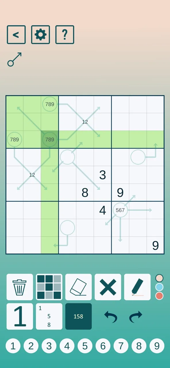 Arrow Sudoku | Игры | XWorld