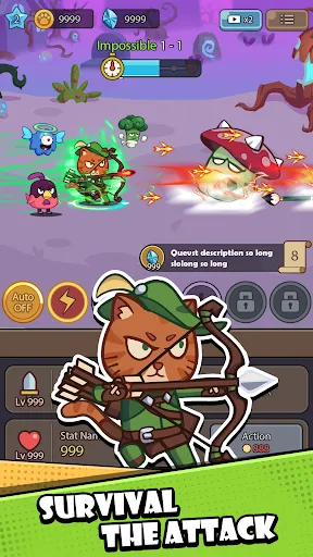 Cat Hero: Idle RPG War | Jogos | XWorld