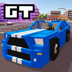 XWorld | Blocky Car Racer - racing game