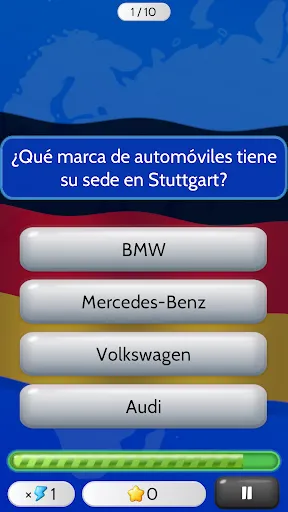 Europe Trivia Challenge | 游戏 | XWorld