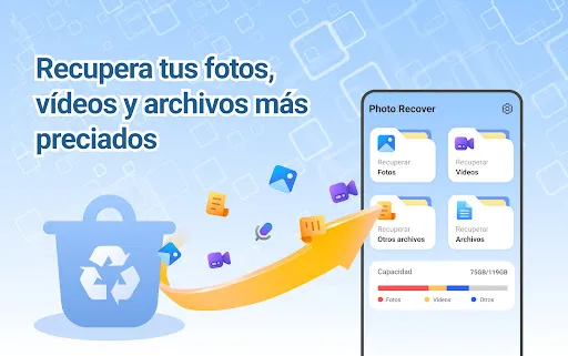 Photo Recover & Archivos | juego | XWorld