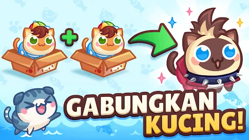 Kucing Kardus | Cat Box Merge | Permainan | XWorld