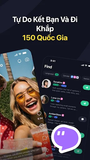 Talkin: Bạn Bè Toàn Cầu & Chat | Games | XWorld Talkin: Bạn Bè Toàn Cầu & Chat | Games | XWorld