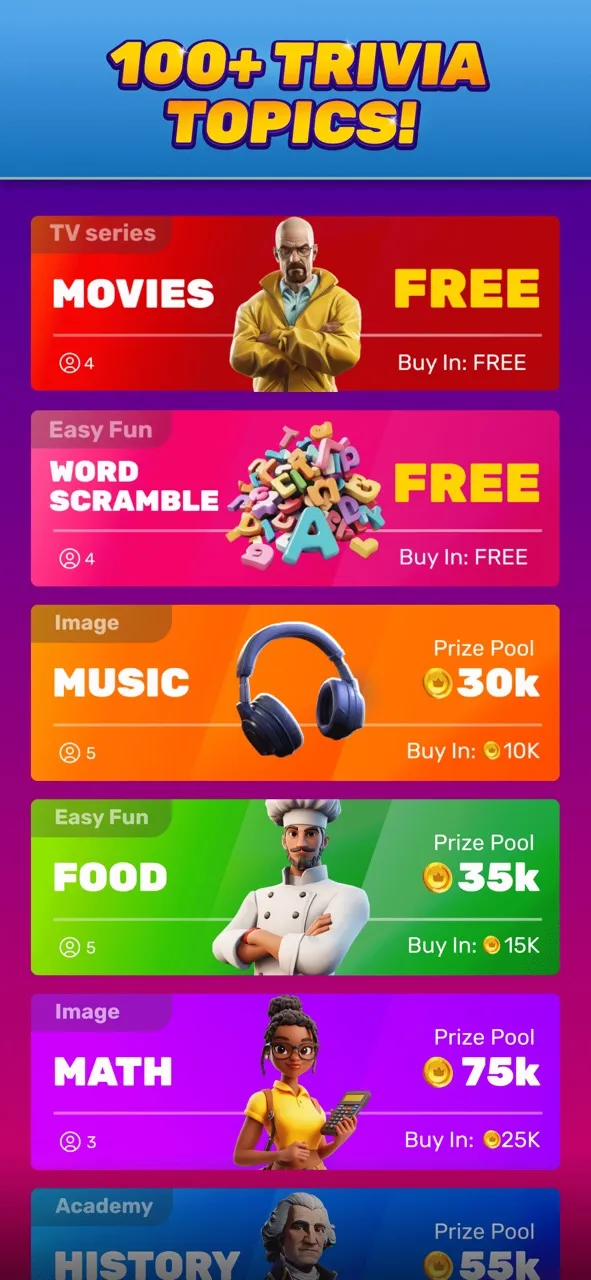 Trivia Royale - quiz game | Games | XWorld