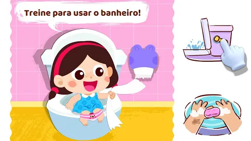 Hábitos diários do Bebê Panda | Jogos | XWorld