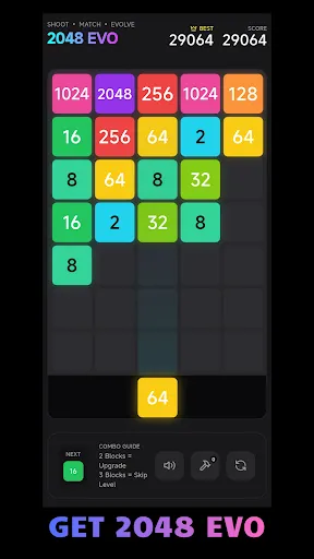 2048 Shooter: Merge Puzzle | Games | XWorld