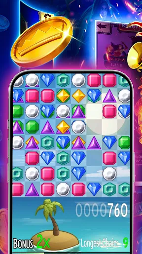 Jewels 777 Diamonds | Games | XWorld