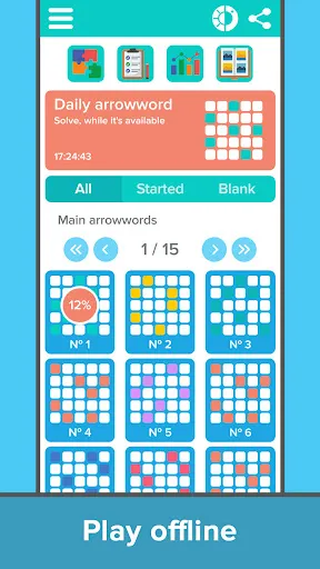 Crossword: Arrowword puzzles | Games | XWorld