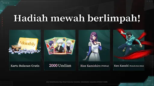 Tokyo Ghoul: Awakening | Permainan | XWorld