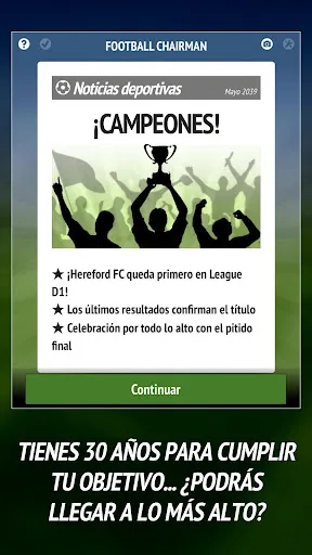 Football Chairman (Presidente) | juego | XWorld