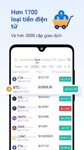 Gate.io:Giao dịch BTC & ETH | Games | XWorld