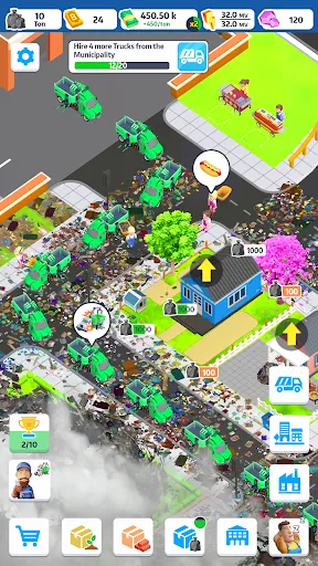 Trash Tycoon Idle business | juego | XWorld