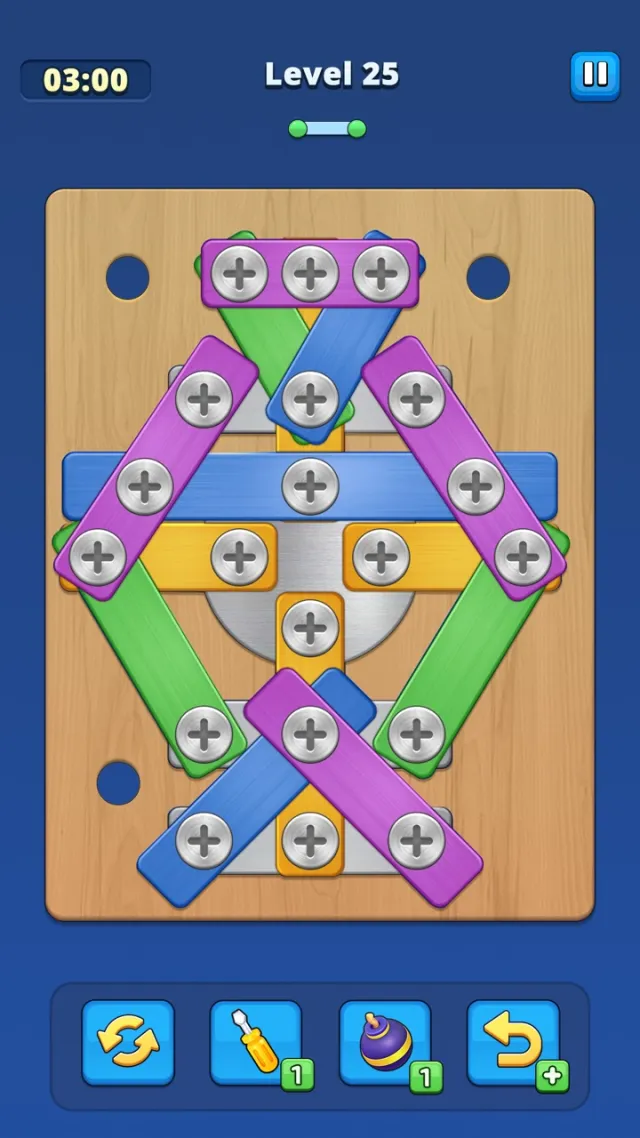 Take Off Bolts: Screw Puzzle | Games | XWorld